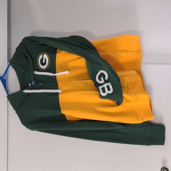 Women's Green Bay Packers Fanatics Branded Green/Gold Take The Field Color Block - Picture 2 of 3